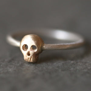Baby Skull Ring in 14K Gold and Sterling Silver skulls,HALLOWEEN,rings baby-skull-ring-in-14k-gold-and-sterling-silver 4 / 14K Yellow,4.5 / 14K Yellow,5 / 14K Yellow,5.5 / 14K Yellow,6 / 14K Yellow,6.5 / 14K Yellow,7 / 14K Yellow,7.5 / 14K Yellow,8 / 14K Yellow,8.5 / 14K Yellow,9 / 14K Yellow,9.5 / 14K Yellow,4 / 14K Rose,4.5 / 14K Rose,5 / 14K Rose,5.5 / 14K Rose,6 / 14K Rose,6.5 / 14K Rose,7 / 14K Rose,7.5 / 14K Rose,8 / 14K Rose,8.5 / 14K Rose,9 / 14K Rose,9.5 / 14K Rose