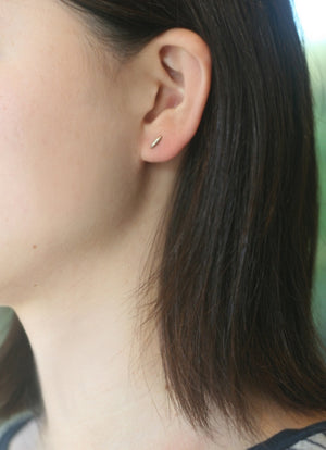 Seed Stud Earrings in 14K Gold seed,earrings rice-stud-earrings-in-14k-gold 14K Yellow,14K White