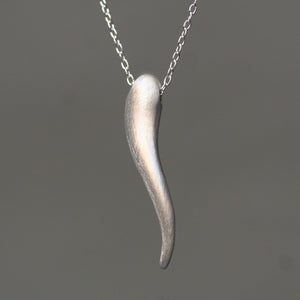 Cornicello Necklace in Sterling Silver symbols,necklaces cornicello-necklace-in-sterling-silver 16",17",18"