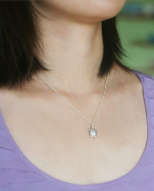 Turtle Necklace in Sterling Silver NEW Turtle turtle-necklace-in-sterling-silver 16",17",18"