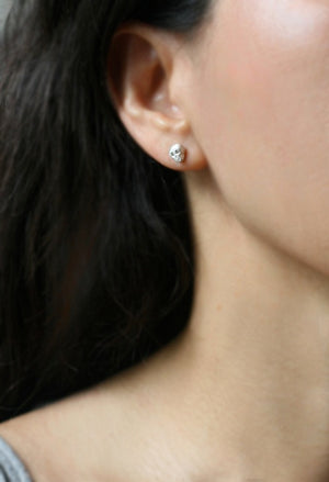 Baby Skull Earrings in Sterling Silver with Diamonds earrings,skulls,HALLOWEEN baby-skull-earrings-in-sterling-silver-with-diamonds Default Title