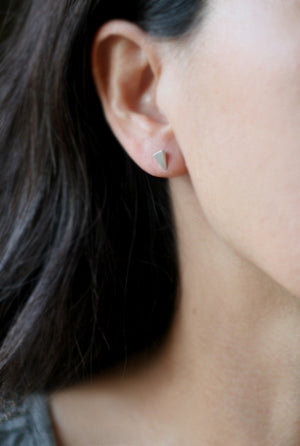 Small Spike Stud Earrings Sterling Silver geometric,earrings small-spike-stud-earrings-sterling-silver Default Title