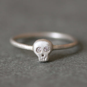 Baby Skull Ring in Sterling Silver with Diamonds skulls,rings,HALLOWEEN baby-skull-ring-in-sterling-silver-with-diamonds 4,4.5,5,5.5,6,6.5,7,7.5,8,8.5,9,9.5
