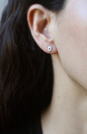 Star Cutout Stud Earrings in Sterling Silver earrings,symbols star-cutout-stud-earrings-in-sterling-silver Default Title