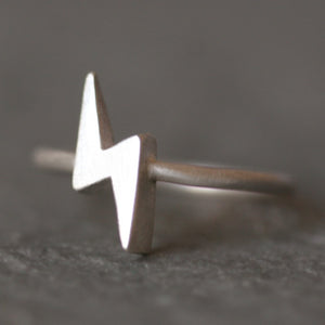 Lightning Bolt Ring in Sterling Silver SALE lightning-bolt-ring-in-sterling-silver 4,4.5,5,5.5,6,6.5,7,7.5,8,8.5,9,9.5