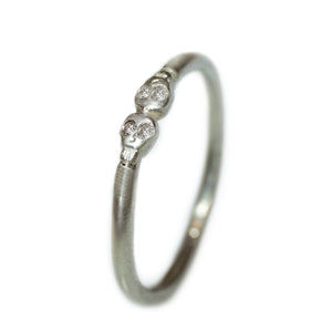 Mini Double Baby Skull Ring in Sterling Silver with 4 Diamonds wedding,skulls,rings,HALLOWEEN mini-double-baby-skull-ring-in-sterling-silver-with-4-diamonds 4,4.5,5,5.5,6,6.5,7,7.5,8,8.5,9,3,3.5
