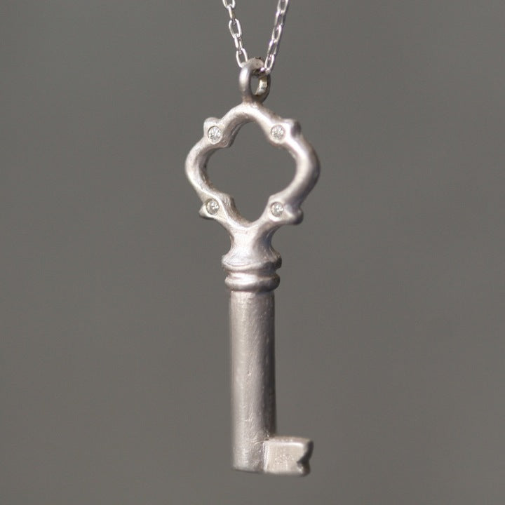 Key Jewelry Key Necklace Silver Key Necklace for Women - Etsy | Key  jewelry, Silver key necklace, Key necklace