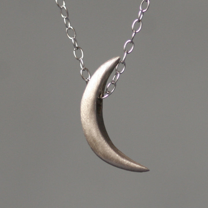 Gold Half Moon Pendant Necklace | Karen Kane